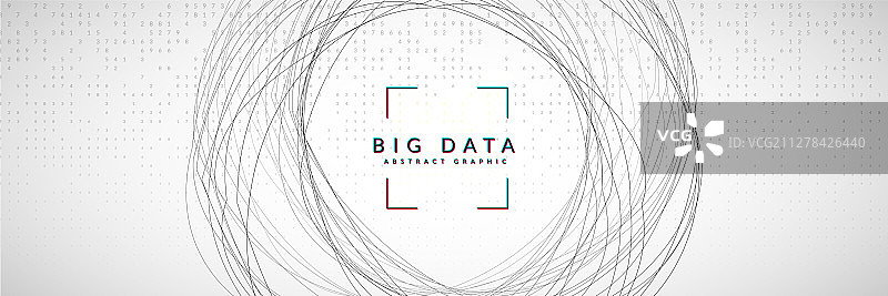 大数据概念数字技术抽象图片素材