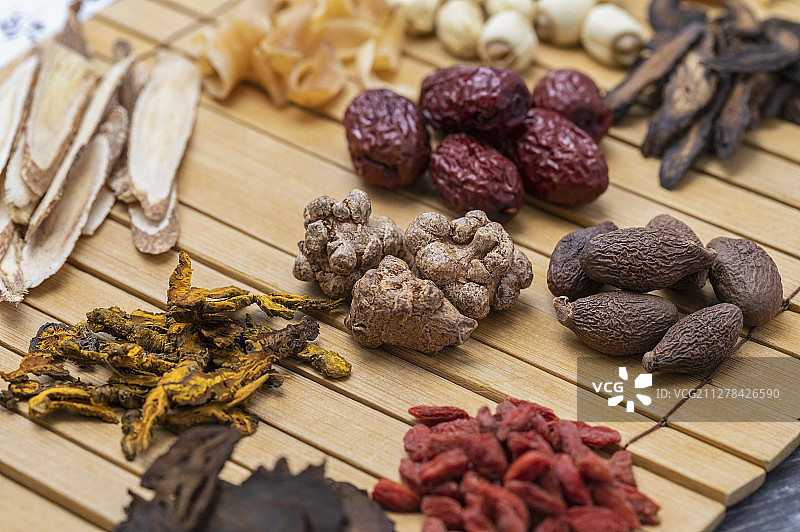健康养身中药材图片素材