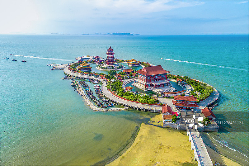 蓬莱市 八仙过海景区图片素材