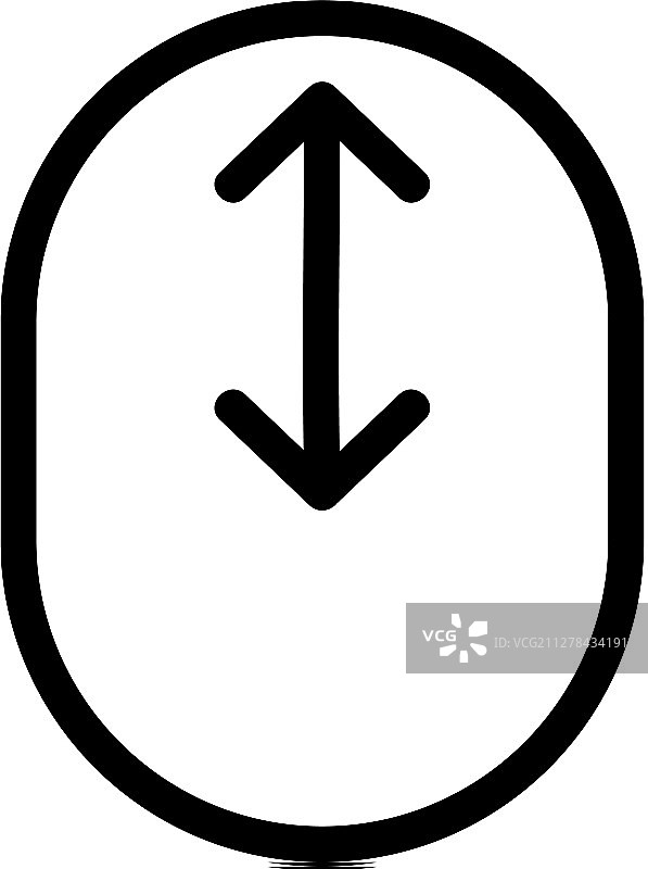 滚动屏幕轮廓图标图片素材