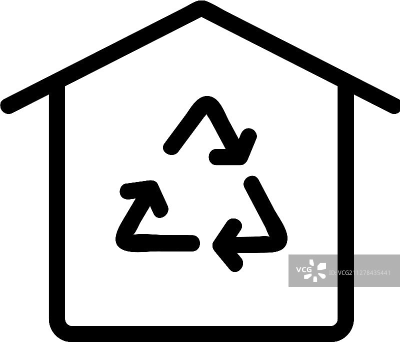 有机垃圾回收图标图片素材