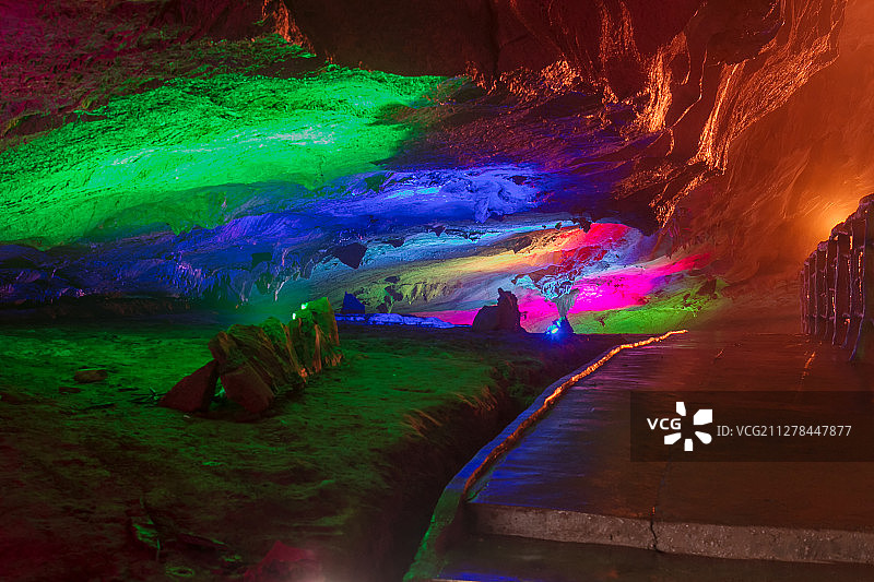 地下河旅游景区连州地下河图片素材