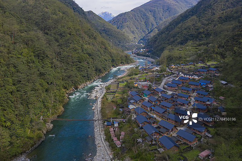 独龙江图片素材