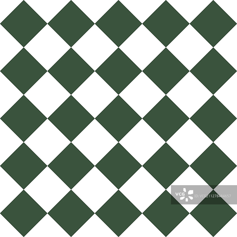 白色和绿色菱形图案图片素材