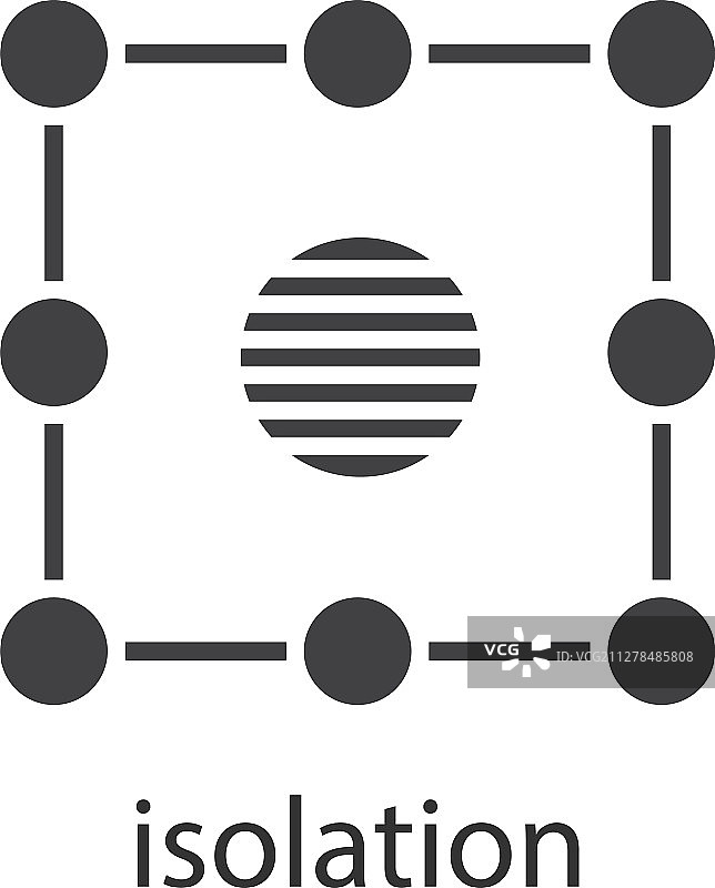 隔离符号图标图片素材
