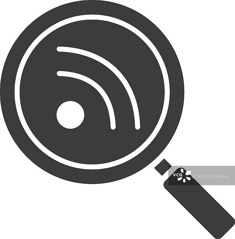 RSS订阅搜索标志符号图标图片素材