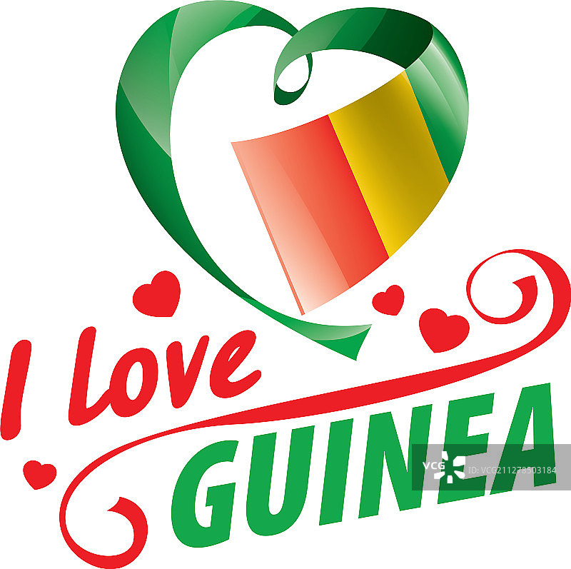 几内亚国旗图片素材