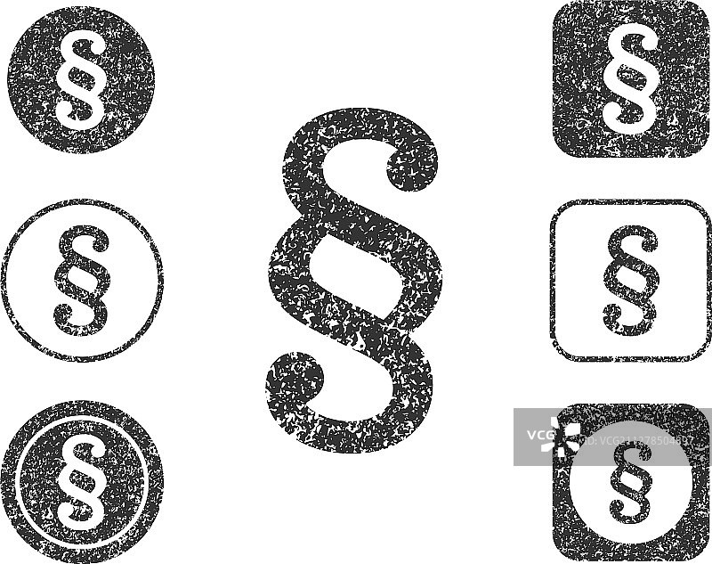 法律规则段落图标印章图片素材