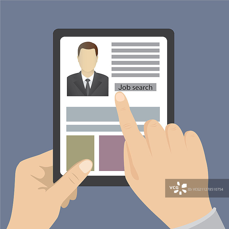 手触碰空白屏幕平板电脑图片素材