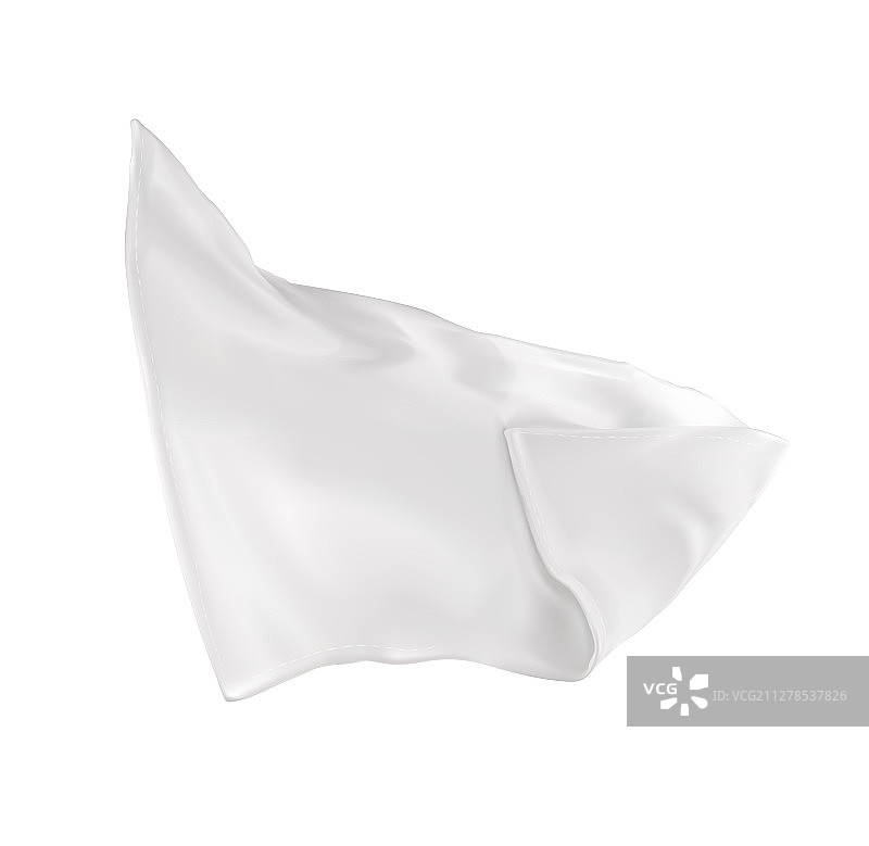 纯白色餐巾图片素材