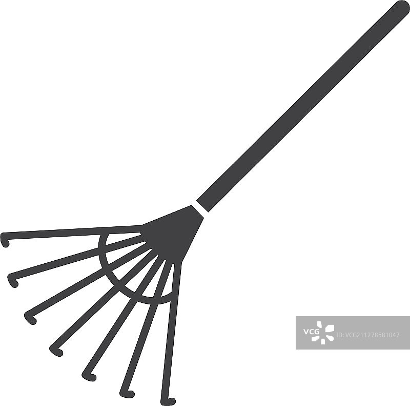 耙子标志图标图片素材