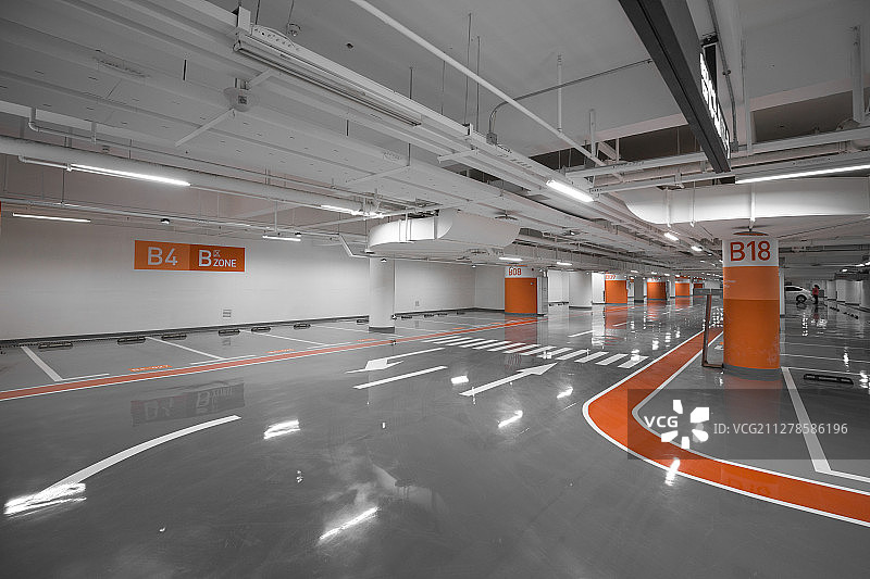 地下停车场图片素材