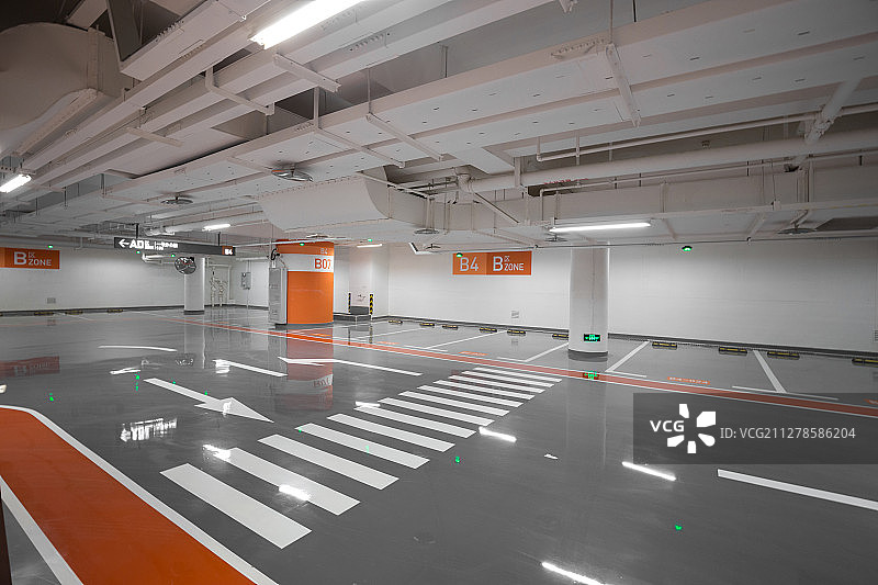 地下停车场图片素材