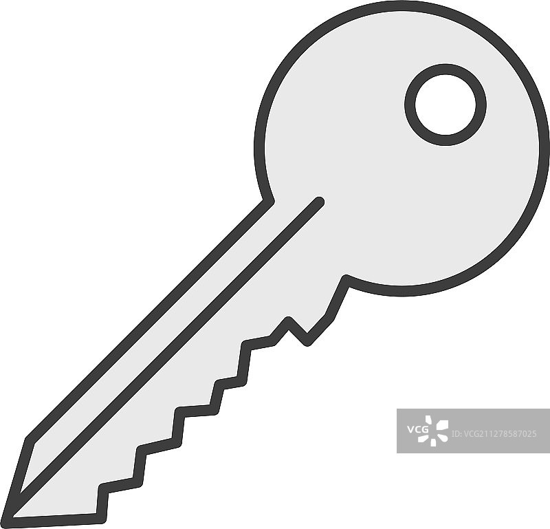 钥匙颜色图标图片素材