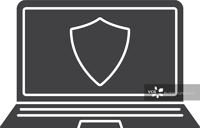 笔记本电脑杀毒程序图标图片素材