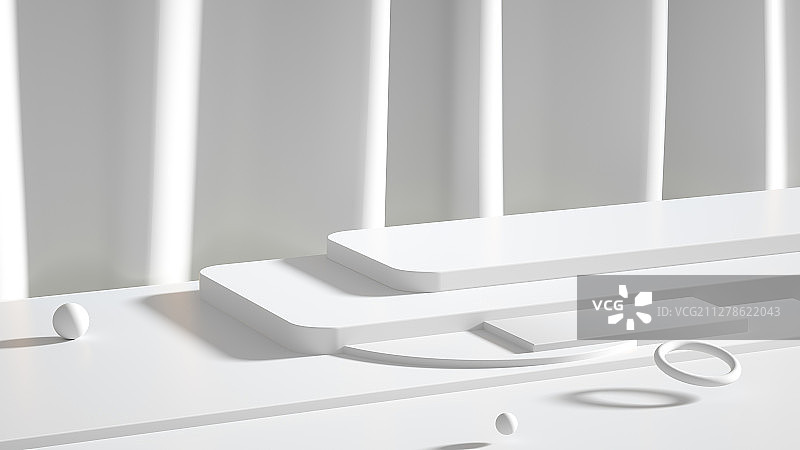 3D模拟场景产品展台图片素材