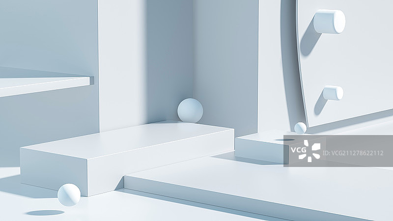 3D模拟场景产品展台图片素材