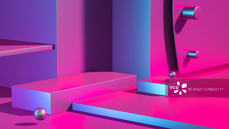 3D模拟场景产品展台图片素材