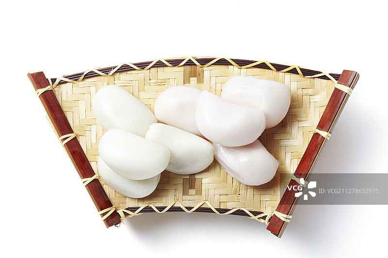 摄影：韩国甜点松糕图片素材