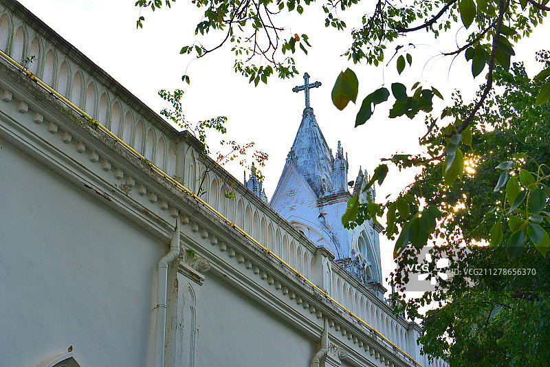 鼓浪屿天主教堂图片素材