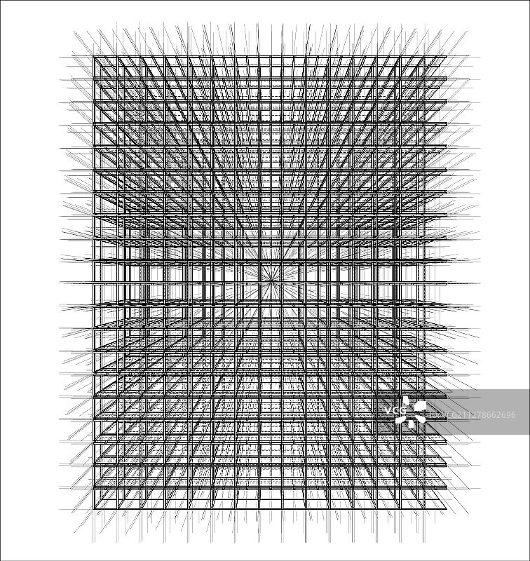 施工中的房屋图纸图片素材