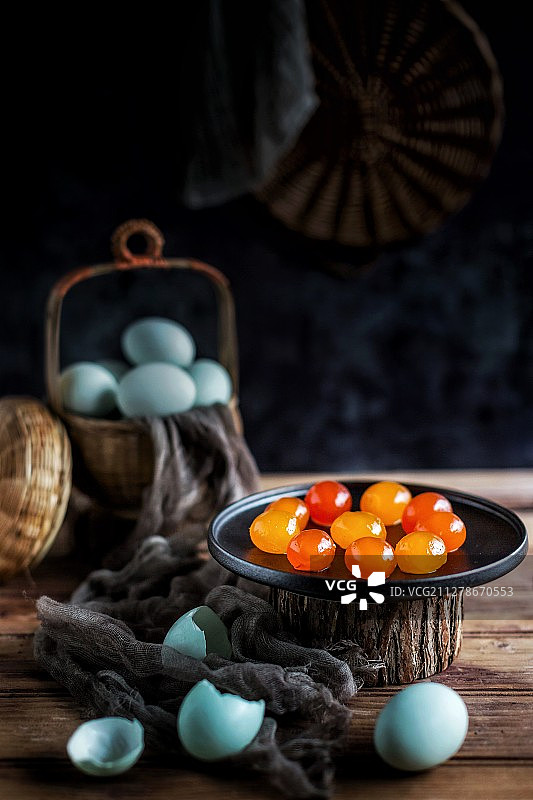 咸蛋黄的美让人迷恋图片素材