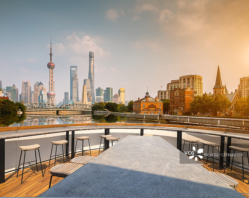 上海城市风光图片素材