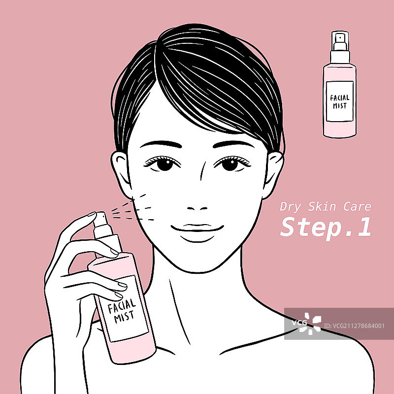 女性身体护理润肤露图片素材