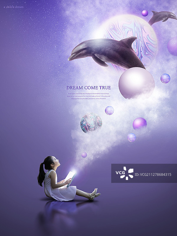 图形图像编辑设计活动页面儿童梦幻虚拟现实月亮星星希望图片素材