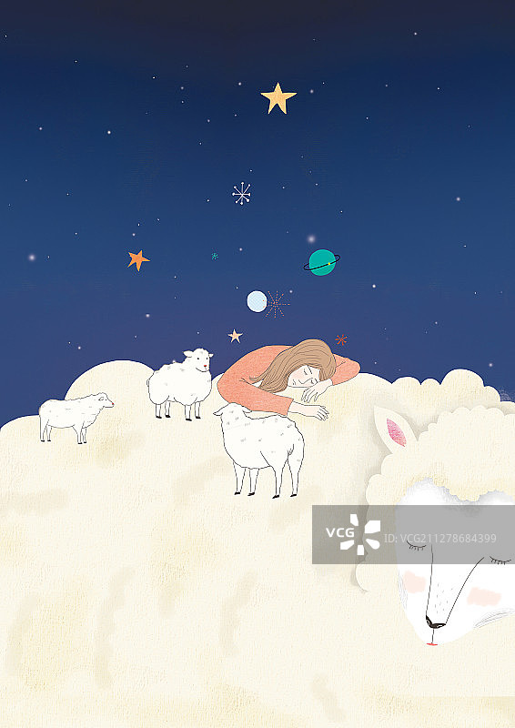 失眠、睡眠、幻想、想象图片素材