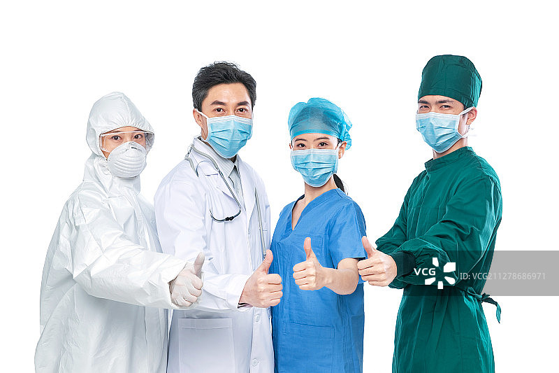 医务工作者团队肖像图片素材