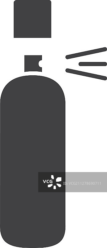 止汗喷雾剂标志图片素材