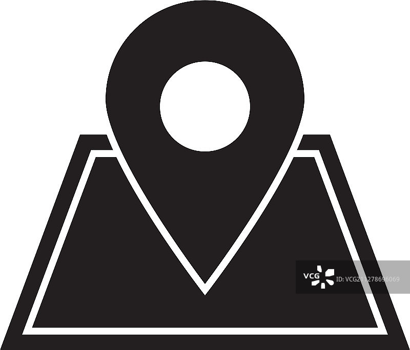 建筑位置标志符号图标图片素材