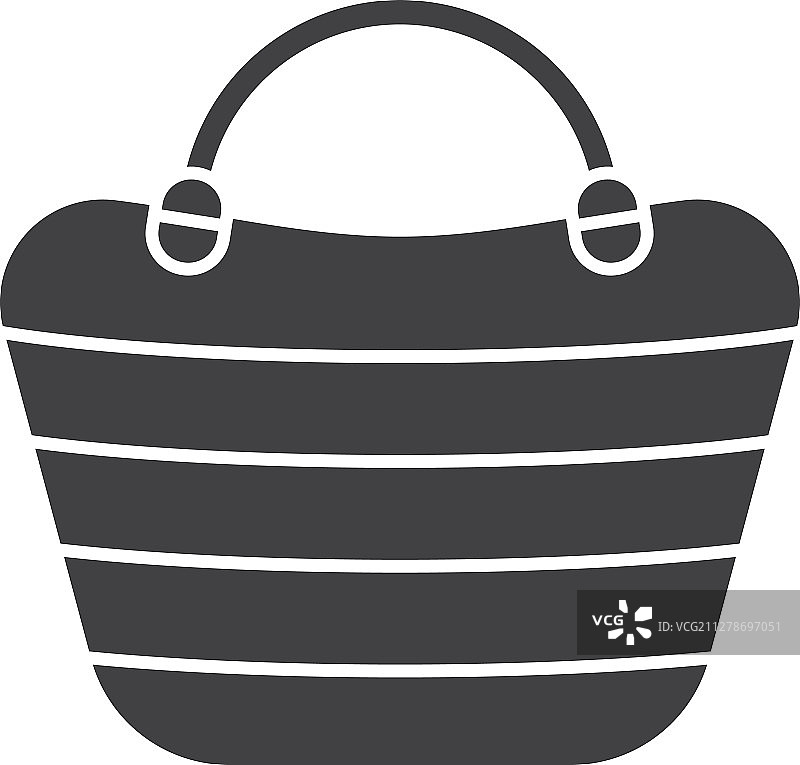 沙滩包标志符号图标图片素材