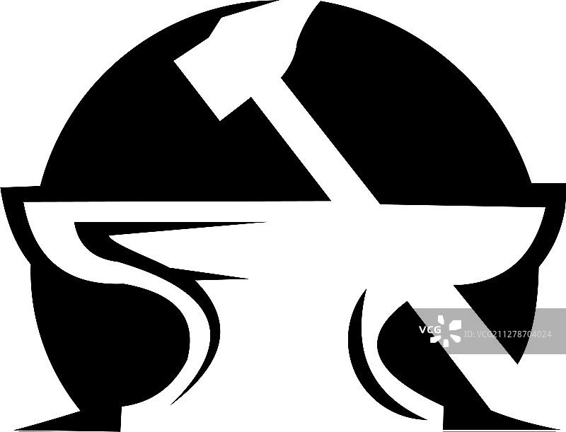 简约现代风格大锤子图片素材