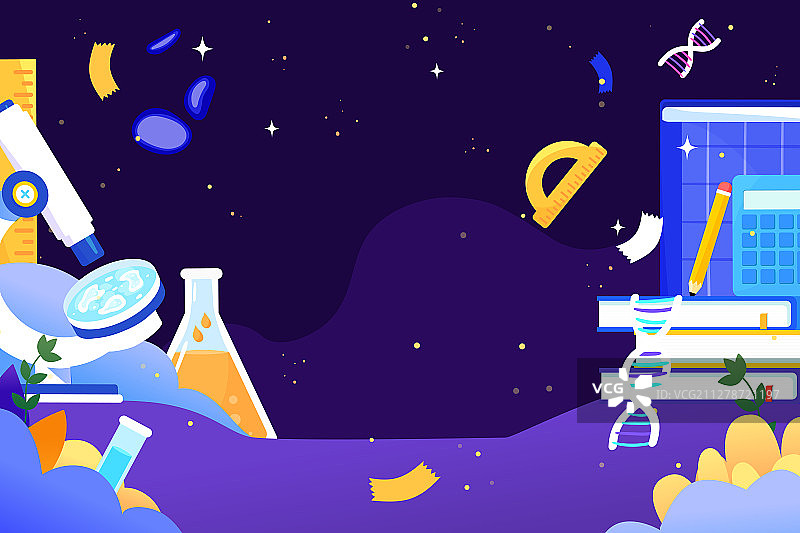 在线教育新学期开学读书复学中高考加油矢量插画图片素材