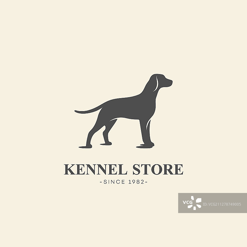 指示犬Logo图片素材