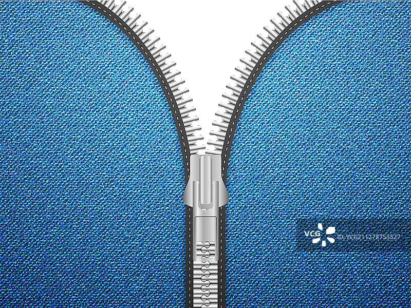 牛仔拉链图片素材