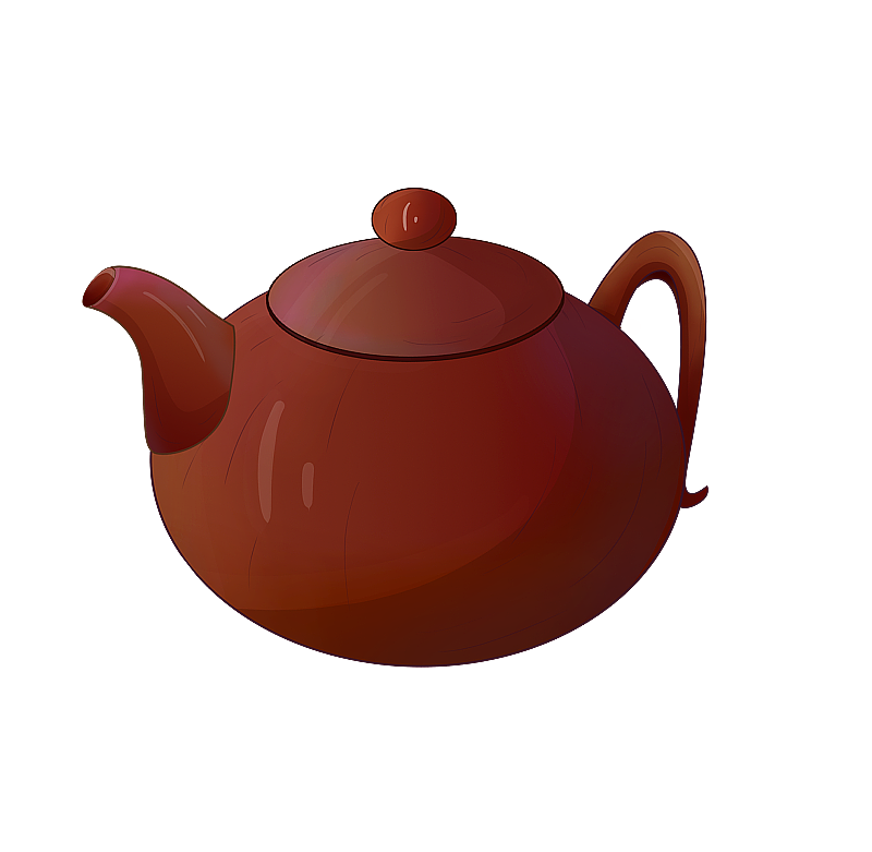 紫砂壶图片素材