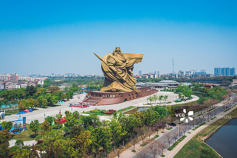 荆州关公义园图片素材