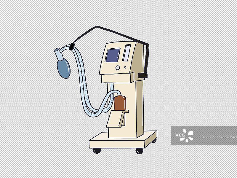 元素：呼吸机图片素材