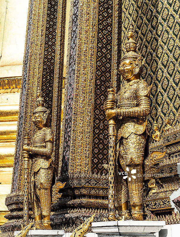 泰国曼谷大皇宫景色图片素材