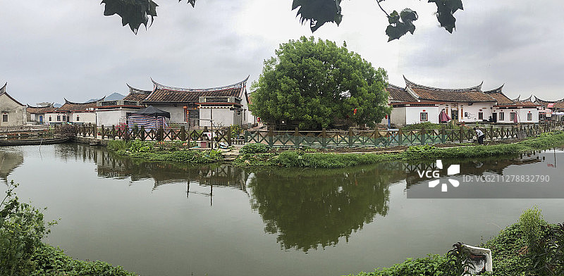 埭美古村图片素材