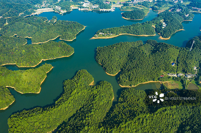株洲大京水库风景区图片素材