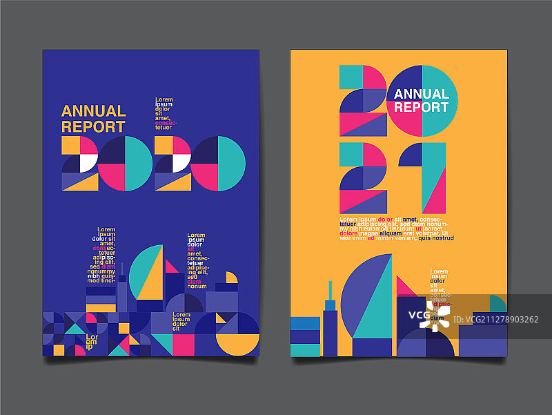 2020-2021年度报告商务图片素材