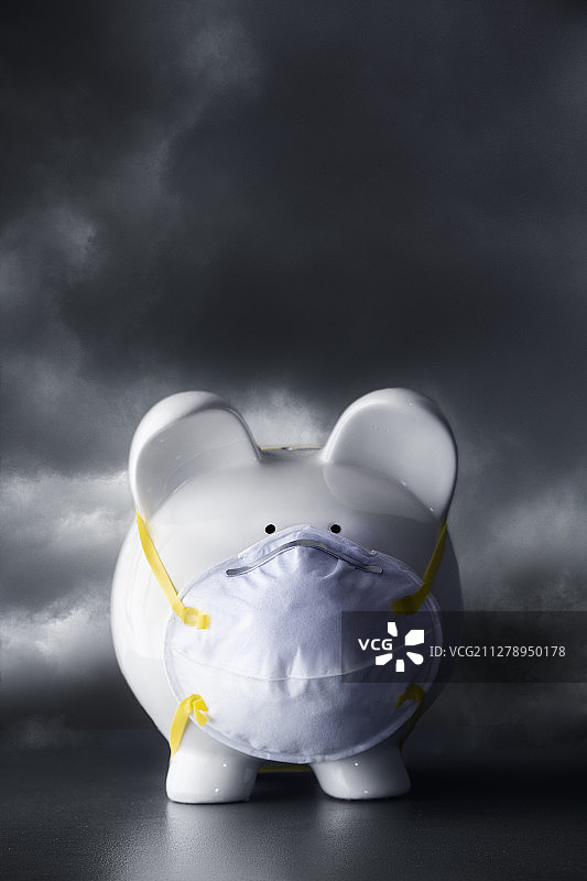 抗击新冠疫情金融风暴图片素材