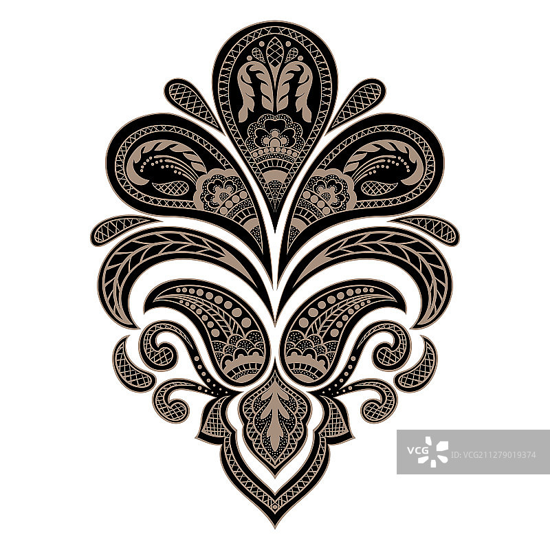 提花中心元素图片素材