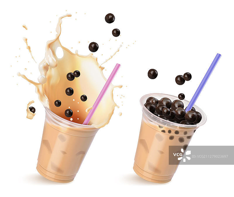 木薯饮料合集图片素材