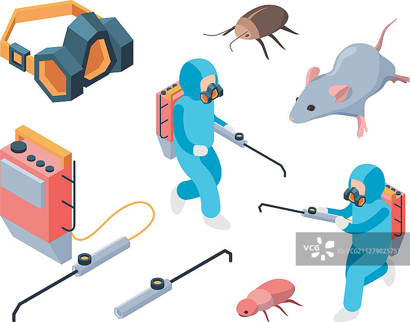 虫害消灭熏蒸毒药控制图片素材