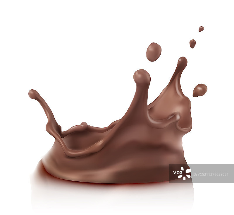 巧克力酱飞溅图片素材